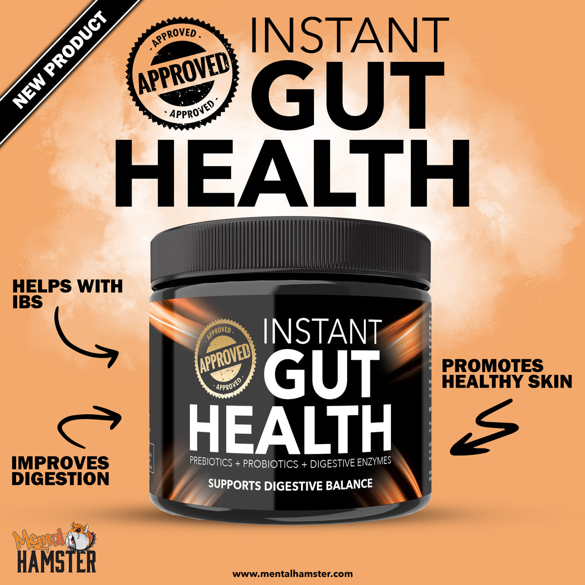Thumbnail for Hamster Gut Healing Supplements